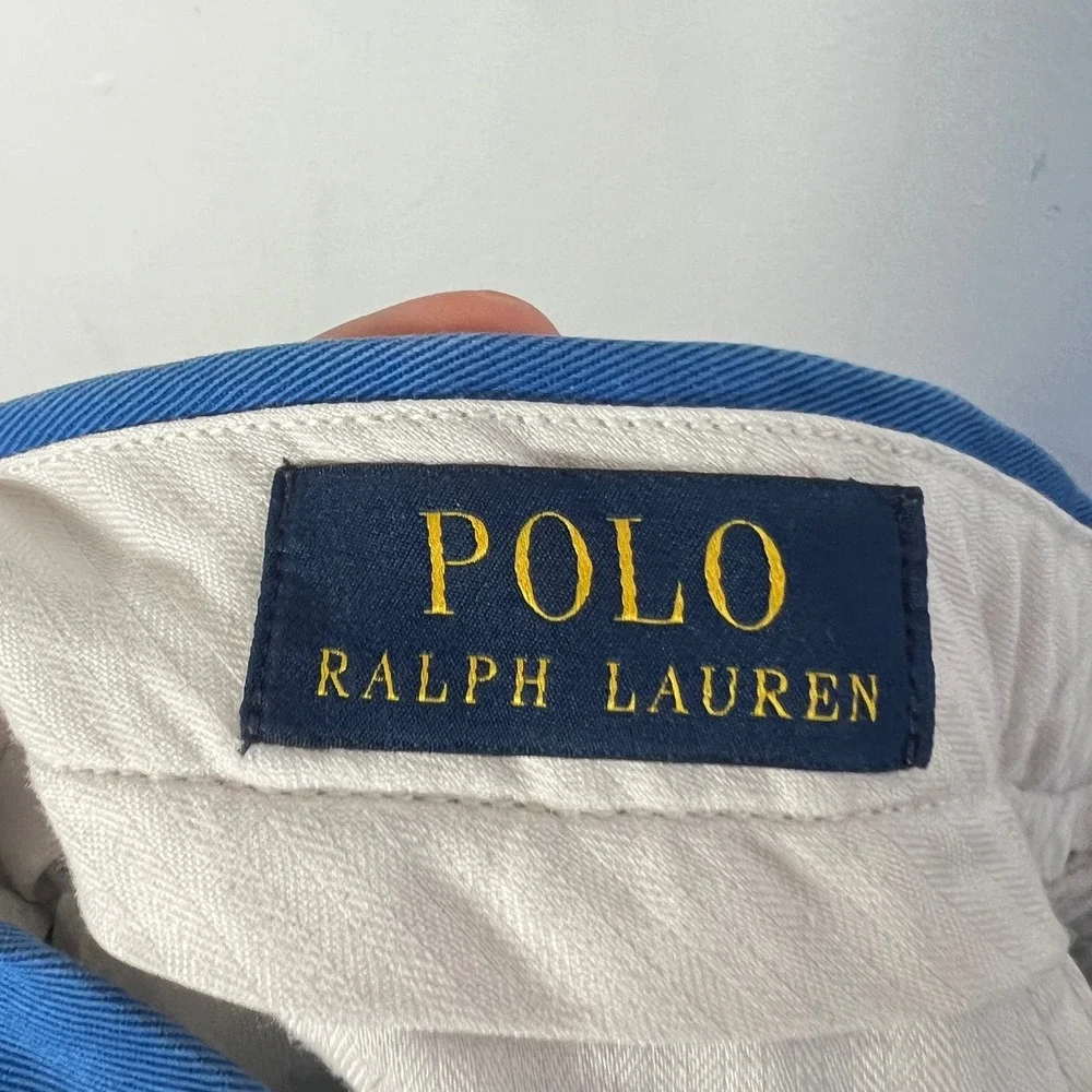 Vintage‎ Polo Ralph Lauren Shorts Mens 32 Royal Blue Chino